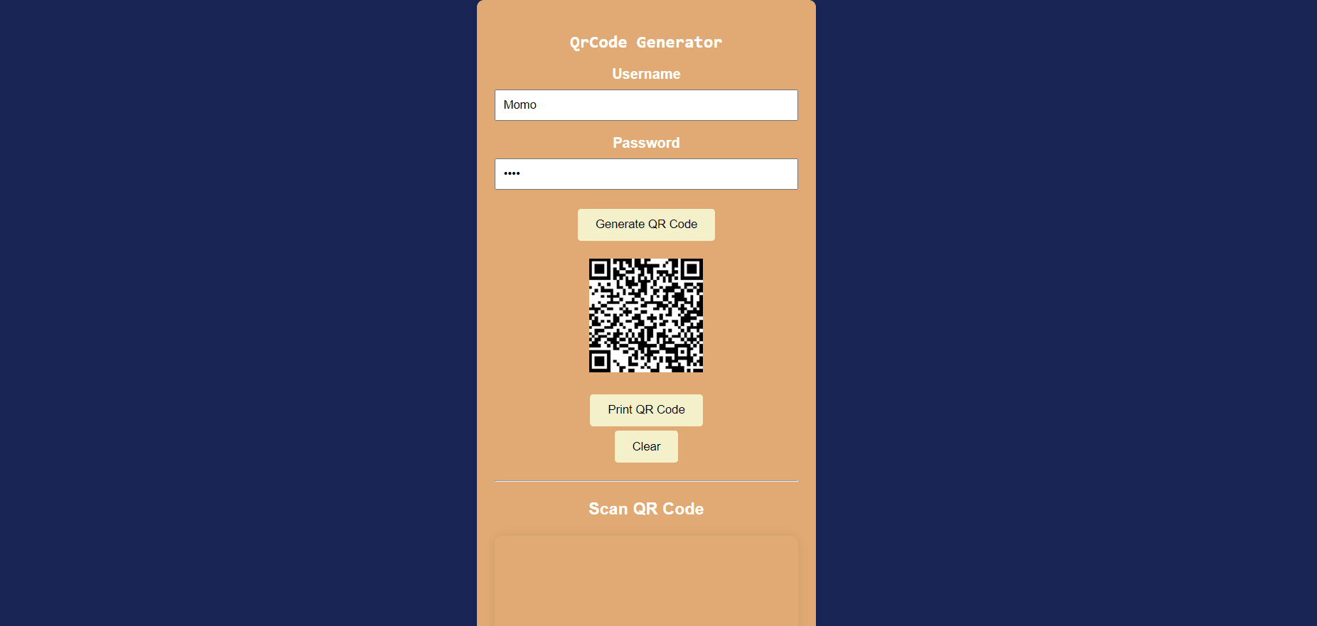 QR Code Login