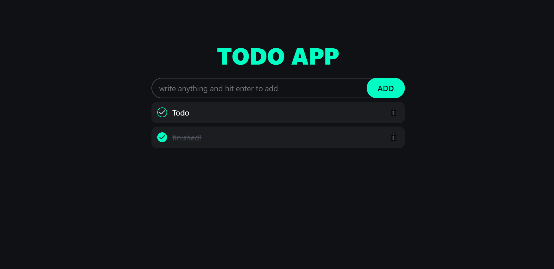 Todo App